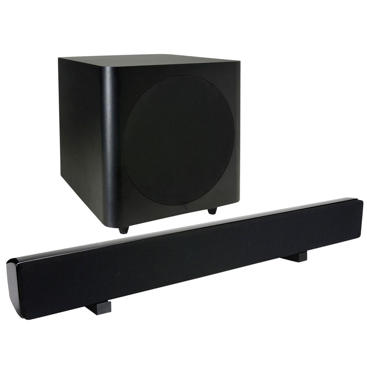 Dayton Audio Speaker Bar and 8" Subwoofer Bundle